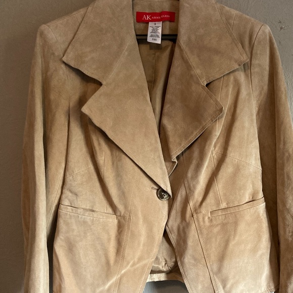 Ann Klein Suede Blazer - Picture 3 of 7